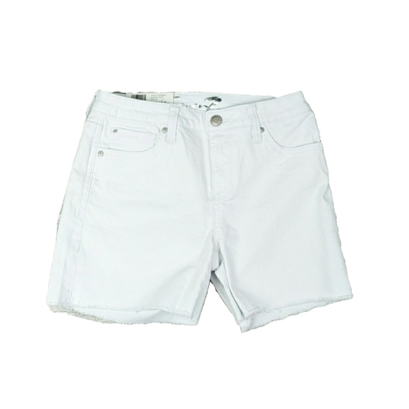 NWT Seven7 Womens White Weekend Fray Shorts - Picture 2 of 4